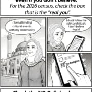 Atheist cultural muslim woman